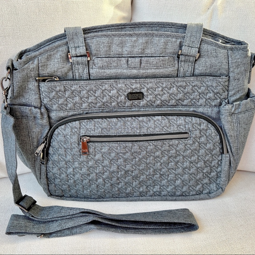 Lug Windjammer SE Convertible Tote Bag (Heather Grey)